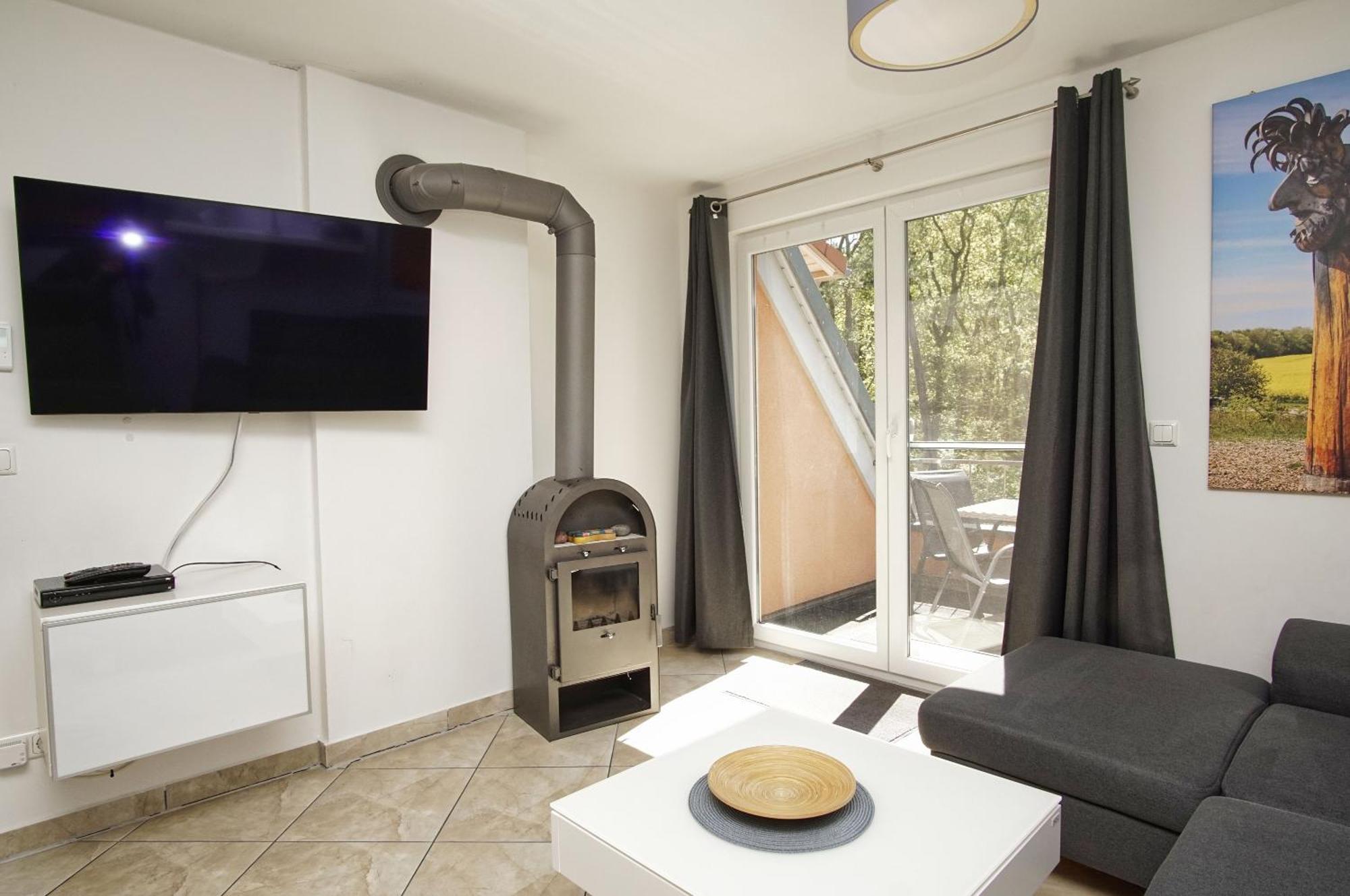 Moderne Fewo Nr 4 Mit Balkon, Sauna Im Haus, Garten - Ferienwohnungen Am Wald Klein Gelm 外观 照片